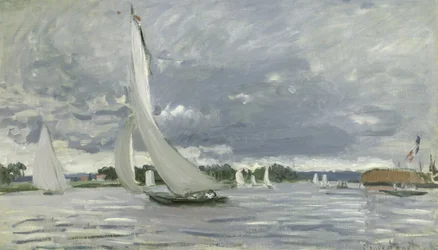 Régate à Argenteuil, 1872